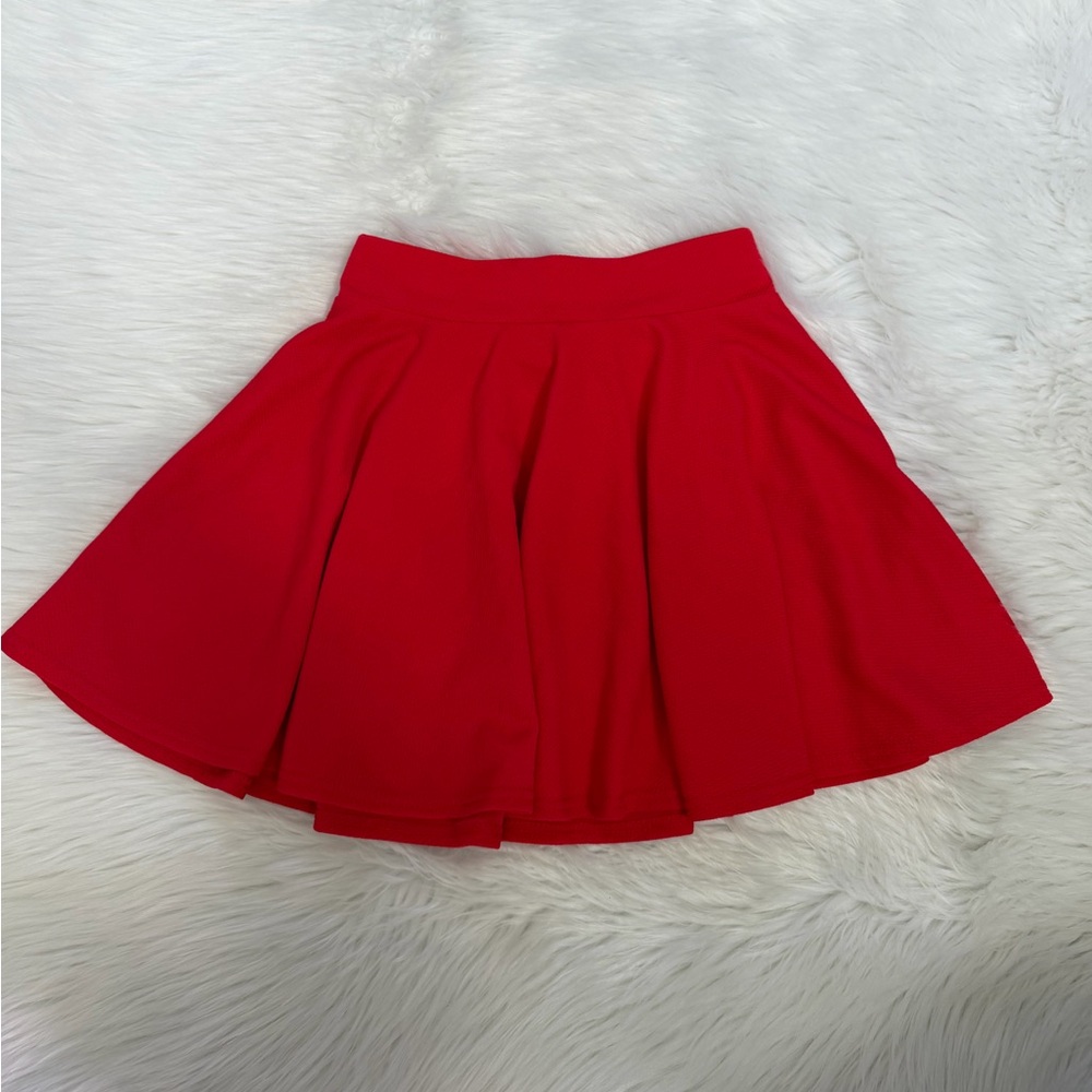 Urban Coco Red Flare Skirt Sz M